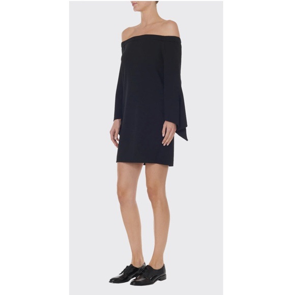 Tibi | Off The Shoulder Crepe Dress - Picture 4 of 7